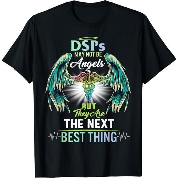 DSP Nurse For Women Angels Nursing School Nurses Week Mother T-Shirt