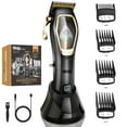 thumbnail image 1 of DSP Pro Barber Hair Clippers Set: Cordless Magnetic 9000 RPM, Constant Speed Control for Smooth Cutting. Ceramic Blades, 2500mAh Battery, Low Noise & Heat - Ideal for Men's Grooming & Fades (Black), 1 of 6