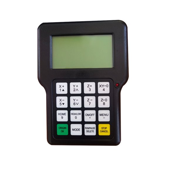 DSP0501 3-Axis CNC Controller Set with Remote Handle - Embedded DSP Motion Processor for CNC Router/Engraving Machine Accessories, Supports G Code/PLT, USB Storage