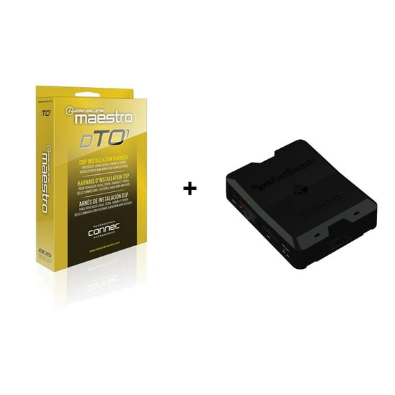 DSR1 Processor with Install Harness for Select non-Factory Amplified Toyota Vehicles