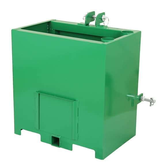 DSSTYLES Ballast Box 3 Point Category 1 Tractor and Loader Hitches Attachment