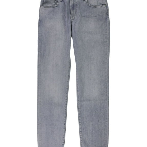 DSTLD Mens Faded Skinny Fit Jeans, Blue, 38W x 32L