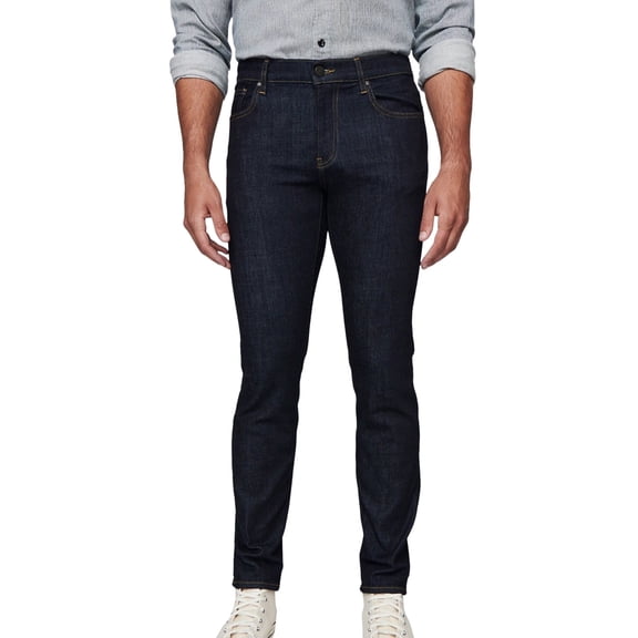 DSTLD Mens Natural Straight Leg Jeans, Blue, 28W x 30L