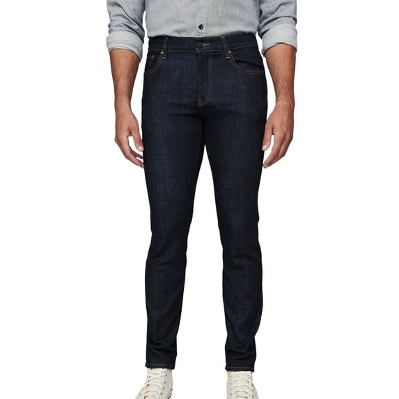 DSTLD Mens Natural Straight Leg Jeans, Blue, 31W x 30L