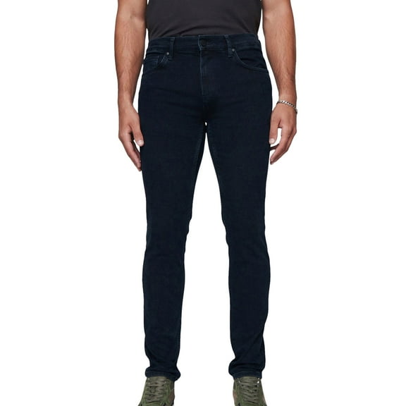 DSTLD Mens Overdye Straight Leg Jeans, Blue, 30W x 32L