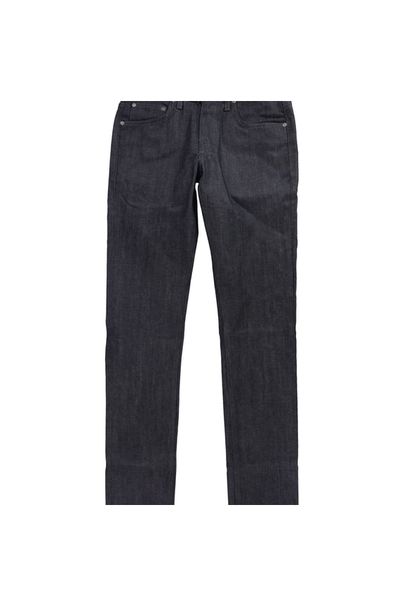 Mens Solid Straight Leg Jeans, Blue, 29W x 32L