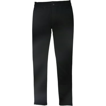 DSTLD Womens Solid Skinny Fit Jeans, Black, 32