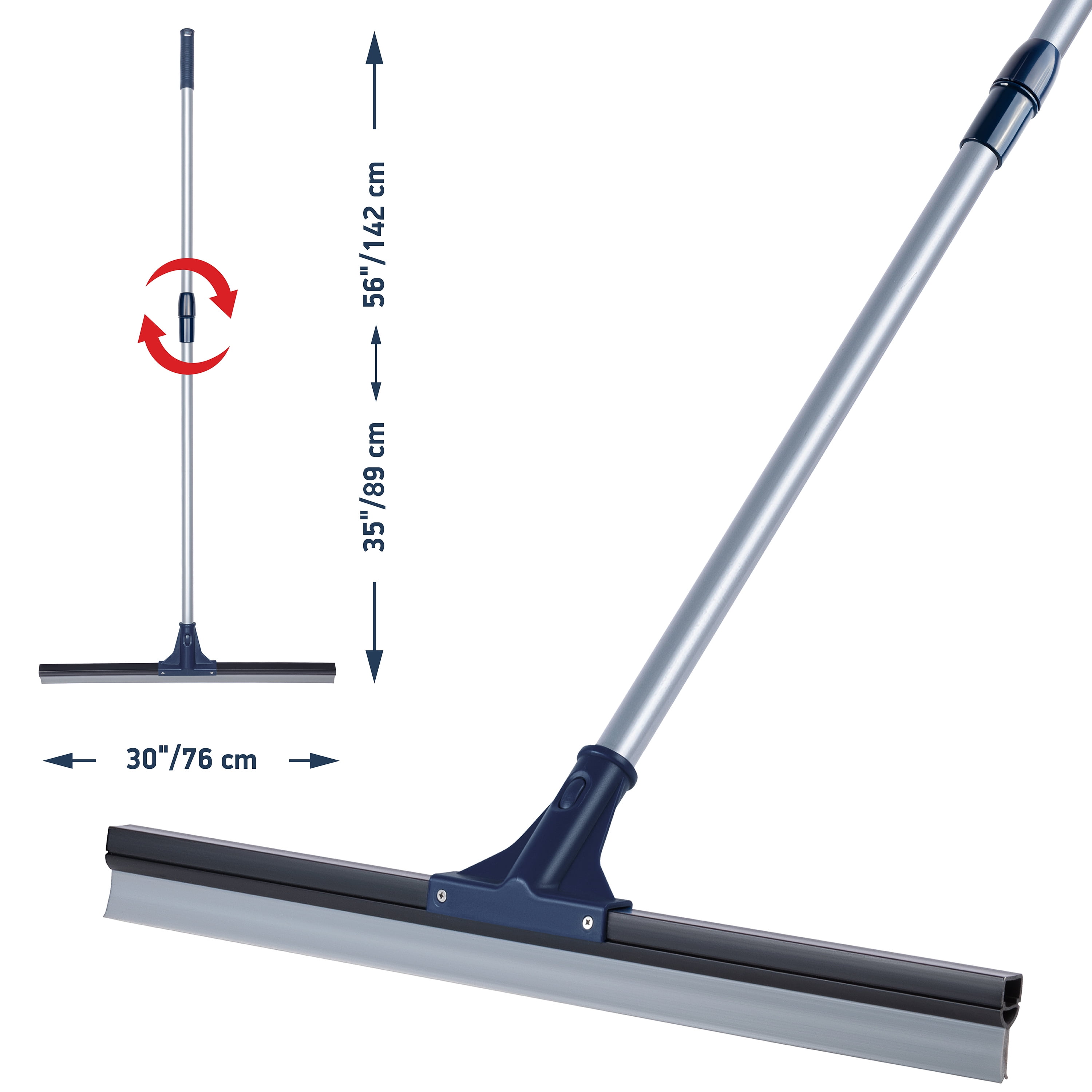 36 Curved Floor Squeegee W/ Handle 
