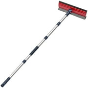 DSV Standard Professional Window Squeegee | 10 Window Cleaner Tool, 2-in-1 Squeegee Window Cleaner with Telescopic Extension Pole 50 inch & 127 cm