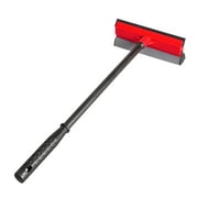 DSV Standard Window Squeegee for Windows with 17.5 Handle | Rubber Blade & Sponge Head 8, 1 Pack