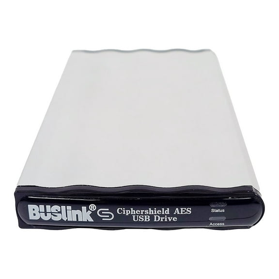 BUSlink CipherShield DSX-4TSDG2M1 - Hard drive - encrypted - 4 TB - external (portable) - 2.5" - USB 3.2 Gen 2 / eSATA - FIPS 140-2 Level 2 - TAA Compliant