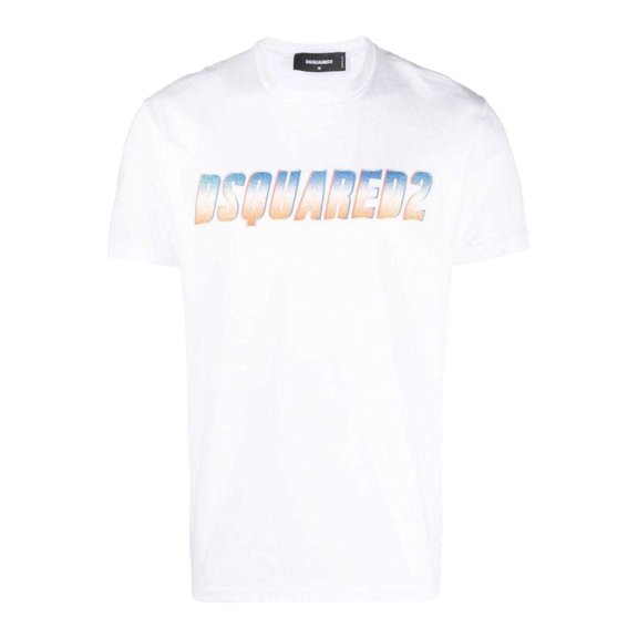 DSquared2  Adult Sparkle Logo Cool Fit T-Shirt