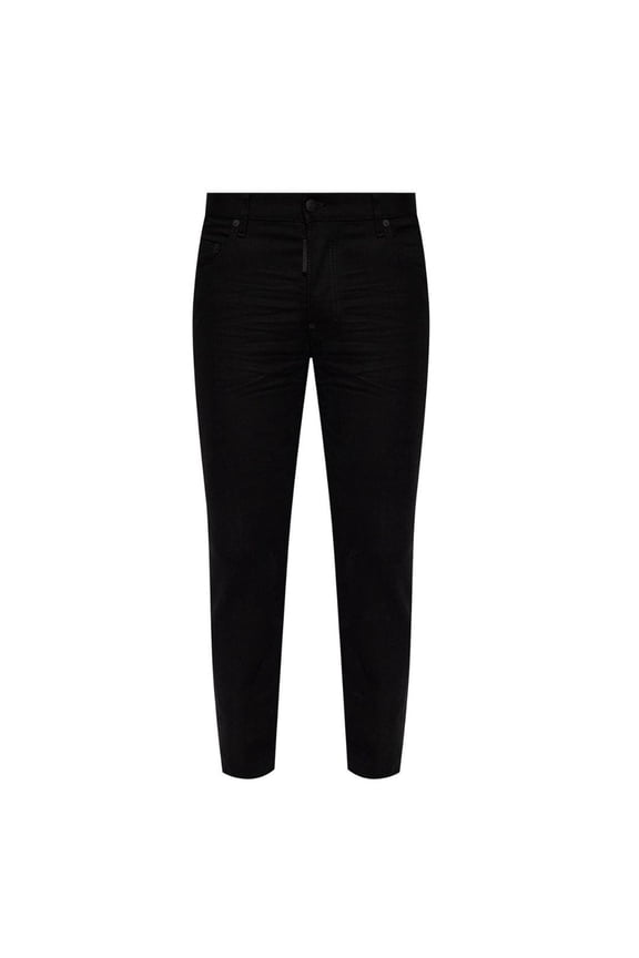 Womens Black Bull Denim Jeans