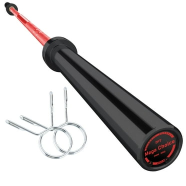 DSstyles 7FT Olym/pic Barbell, 1500lbs Capacity Weight Bar For Weightlifting and Powerlifting 45lb, Weight Bar Fit 2” Standard Weights