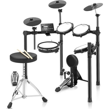 Electric Drum, Electronic Drum Set for Beginner, 5 Drums 3 Cymbals