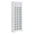 thumbnail image 1 of DSstyles Free Standing Tall Shoe Cabinet With 30 Compartments Shoe Rack Storage Organizer For Hallway Bedroom (24.40 L x 12.90 W x 73.80 H Inches), 1 of 9