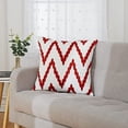 thumbnail image 1 of DSstyles Pack of 2 Decorative Throw Pillow Covers, Polyester Embroidered Wave Stripes Pillow Covers Pack of 2, Ultra Soft Modern Pillow Cases for Sofa Couch Bedroom, 1 of 8