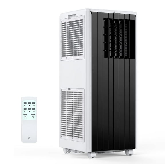 DSstyles Portable Air Conditioners with Remote Control, 8000 BTU Portable Conditioner for Room, Dorm, Office with 3-IN-1 Quiet AC Unit, 2 Speeds, 24H Timer,Energy Savings, Cools Room up to 350 Sq. ft