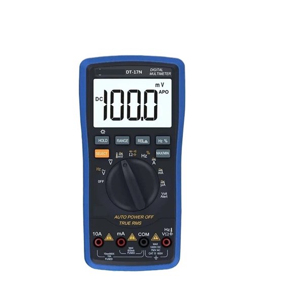 DT 17N Smart Digital Multimeter, 3 5/6 Auto Range LCD Tester, 6000 Counts Meter