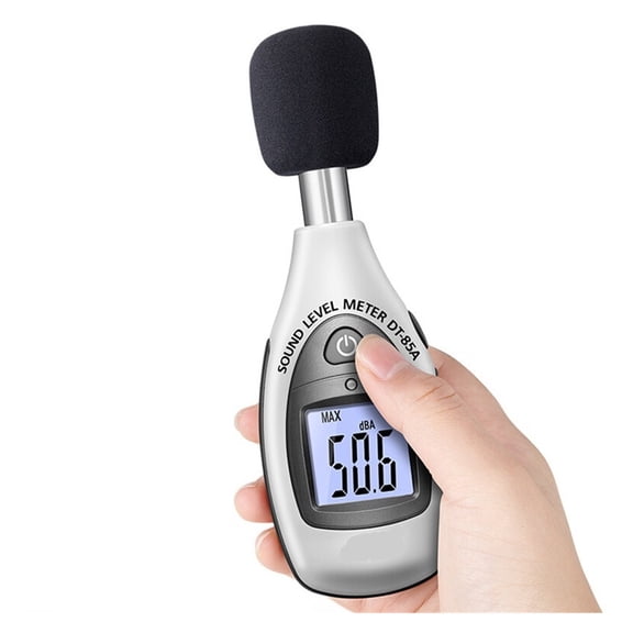 DT-85A Digital MINI Sound Level Meter 40 to 130dB Range and Frequency Weighting Portable Noise ,Easy to Carry