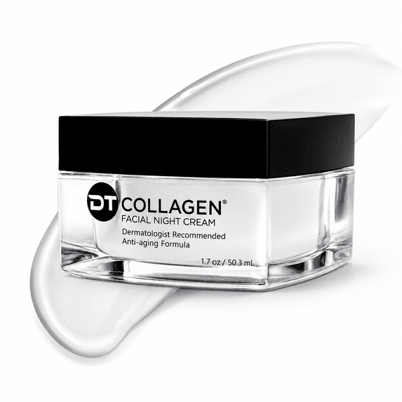 DT Collagen Night Cream, Reduce Wrinkle Cream, 1.7oz