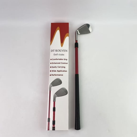 DT KOLVEN Golf clubs,Telescopic Golf Club - Adjustable Golf Club | Folding Golf Club | Telescoping Putter with Metal Head | Golf Club with Adjustable Length | Lightweight Golf Putter Practice Tool