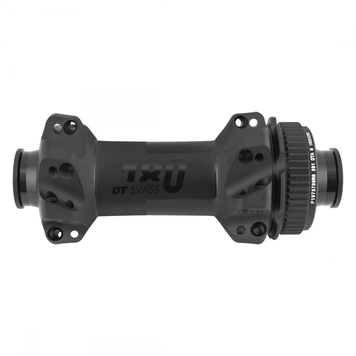 DT Swiss 180 Front Hub - 12 x 100mm, Center-Lock, Black, 28h, Straight ...