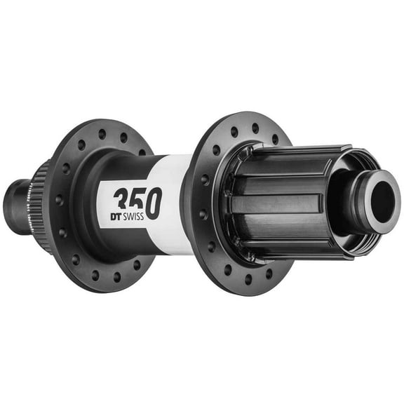 DT Swiss 350 Rear Hub - 12 x 148mm, Center-Lock, HG11 MTN, Black, 32H, 36pt