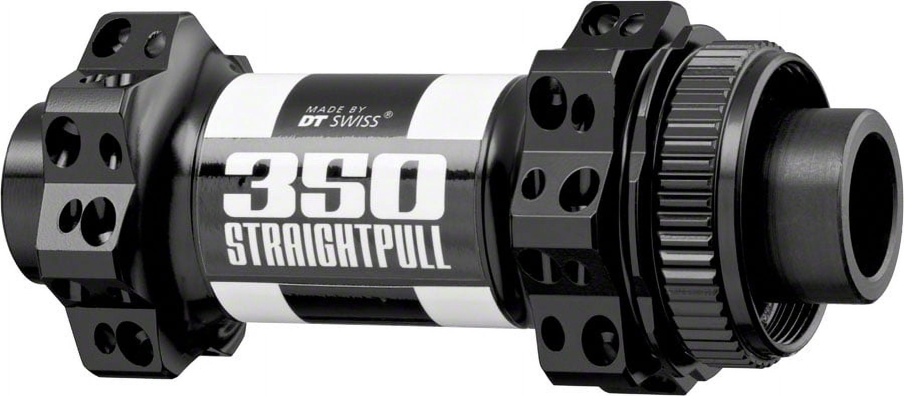 DT Swiss 350 Front Hub 12 x 100mm Center Lock Disc Straight Pull 24h Black