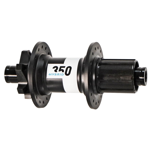 DT Swiss 350 Hybrid Rear Hub - 12 x 148mm, 6-Bolt, HG 11 MTN, Black, 32h, 24pt