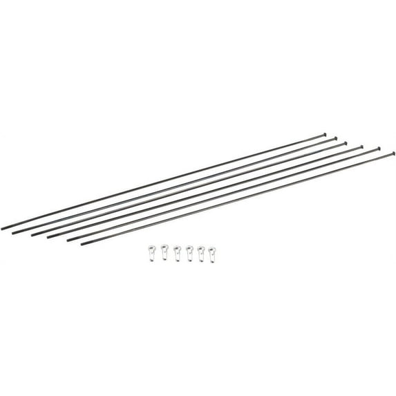 DT Swiss ARC 1100 DiCut 48 Spoke Kit: Front and Rear, Black