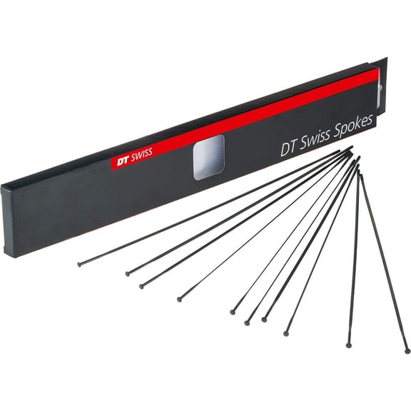 DT Swiss Aero Comp Straight Pull Spokes 14 g = 2 mm box 20, black 266 mm