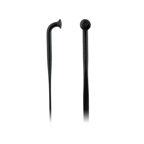 DT Swiss Aerolite Bicycle Wheel Spoke - J-Bend 2.0/.9/2.3 Butting - 244mm Black - SAT020244S0100