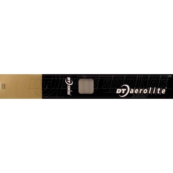 DT Swiss Aerolite J-Bend 284mm Silver Spokes: Box of 20