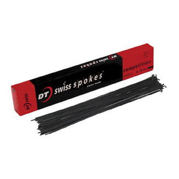 DT Swiss Competition 14g DB Spoke, Black, 271mm, 100/Count