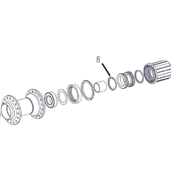 DT Swiss Conical spring for star ratchet systems, Pre-EXP 180, 240, 350 and Ratchet LN 370