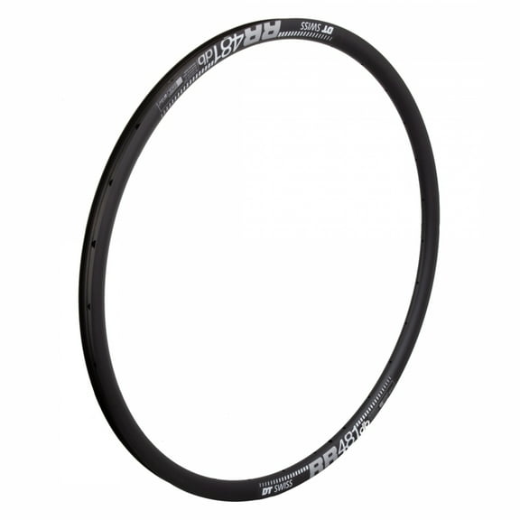 DT Swiss RR 481 Rim - 700, Disc, Black, 28H
