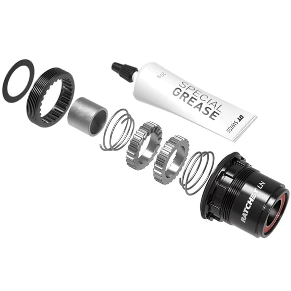 DT Swiss Ratchet LN Freehub Body Upgrade Kit SRAM XDR Sealed Bearing 18T Alloy
