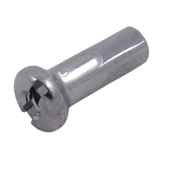 DT Swiss Standard Aluminum Alloy Spoke Nipples 2.0 x 16mm Silver Box of 100
