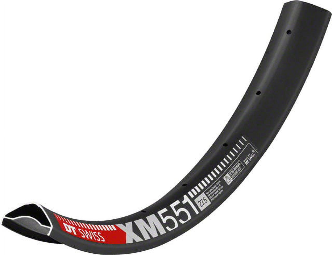 DT Swiss XM 551 27.5" Disc Aluminum Alloy Bicycle Rim, 32 Hole (Black)