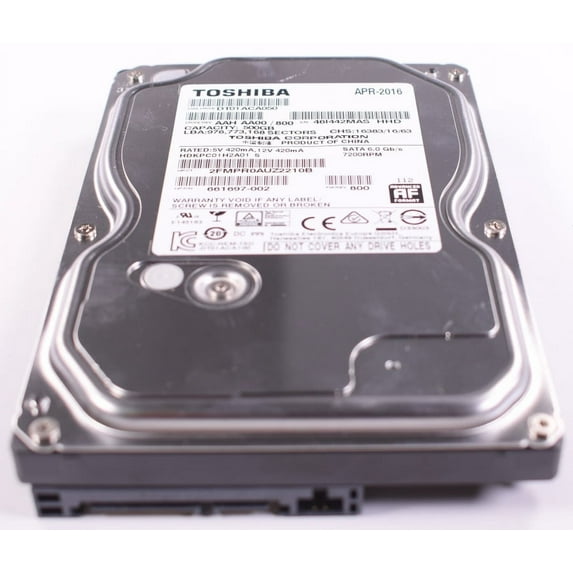 DT01ACA050 Toshiba 500gb 7200rpm Sata 3.5-Inch Hard Drive