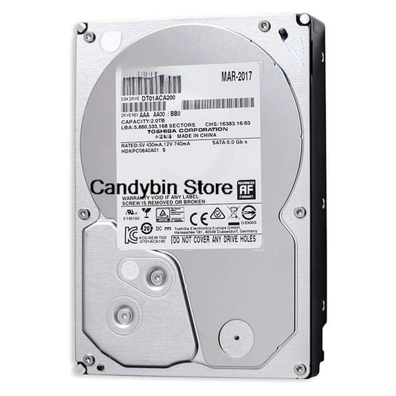 DT01ACA200 desktop 2T hard disk 7200 to 64M SATA3 monitoring hard disk