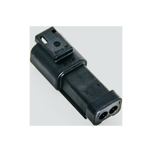 DT04-2P-E005 DT Series Contact Size 16 2 Way Black Receptacle Housing, 25EA