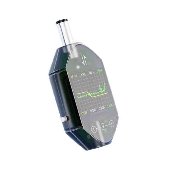 DT550 DC4.5-50V 0-6A Digital Display High Precision DC Voltage Current Power Meter Tester,0-600W Multifunction Tester 5.52.5mm Port