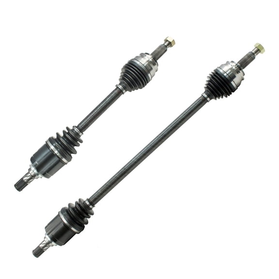 DTA 2 Front CV Axles for 2008-2017 Mitsubishi Lancer FWD CVT Pair