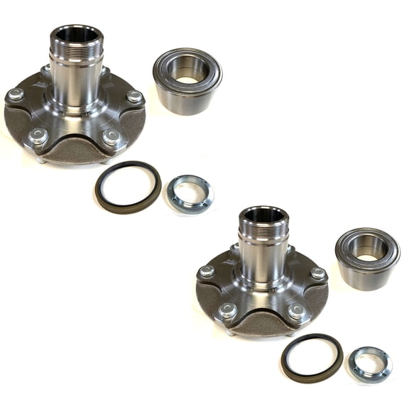 DTA 2 Front Wheel Hub & Bearing Kits for Toyota 4Runner Sequoia Tundra Tacoma Prerunner 2WD