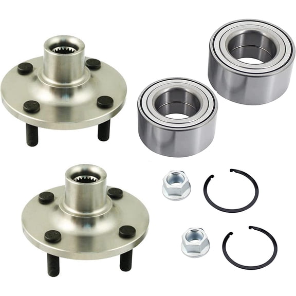 DTA 2 Front Wheel Hub Wheel Bearing Repair Kit Compatible with Nissan Sentra 1.8L Only 2000-2006 Replaces Dorman 930-702, Timken 510061
