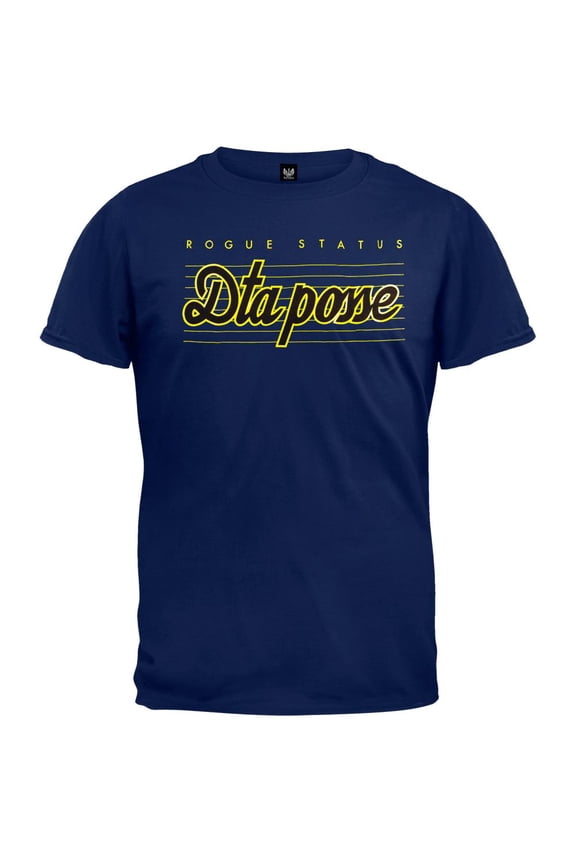 - Throwback Navy Blue T-Shirt - Small