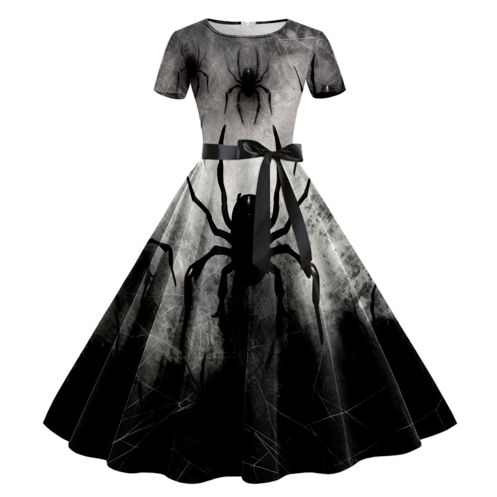 DTBPRQ Halloween Costumes for Women Crewneck Long Sleeve Plus Size