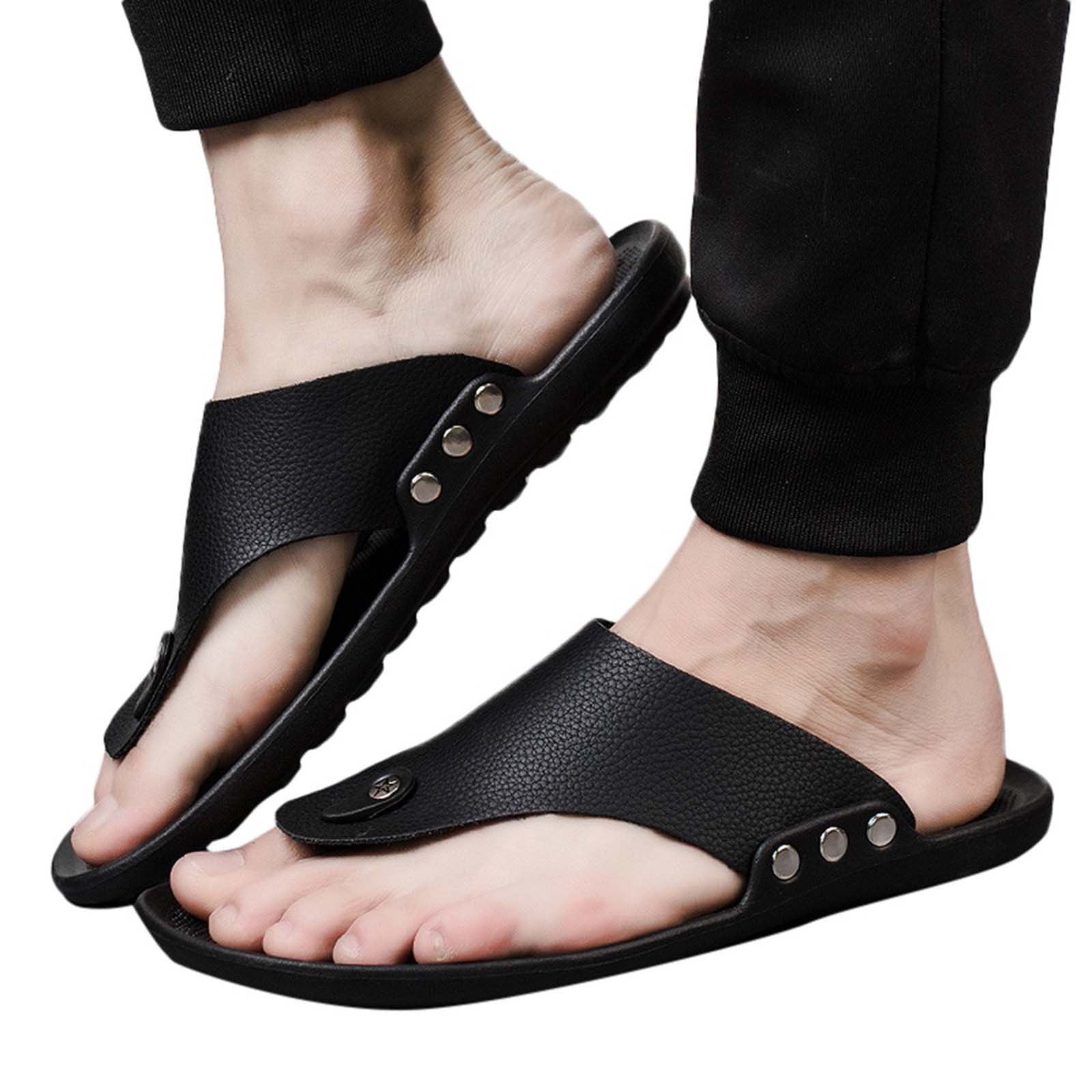 Olukai Men's 'Ohana Sandals - Black / Dark Shadow - Dance's Sporting Goods